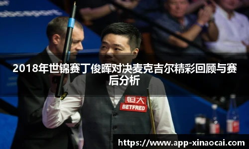 2018年世锦赛丁俊晖对决麦克吉尔精彩回顾与赛后分析